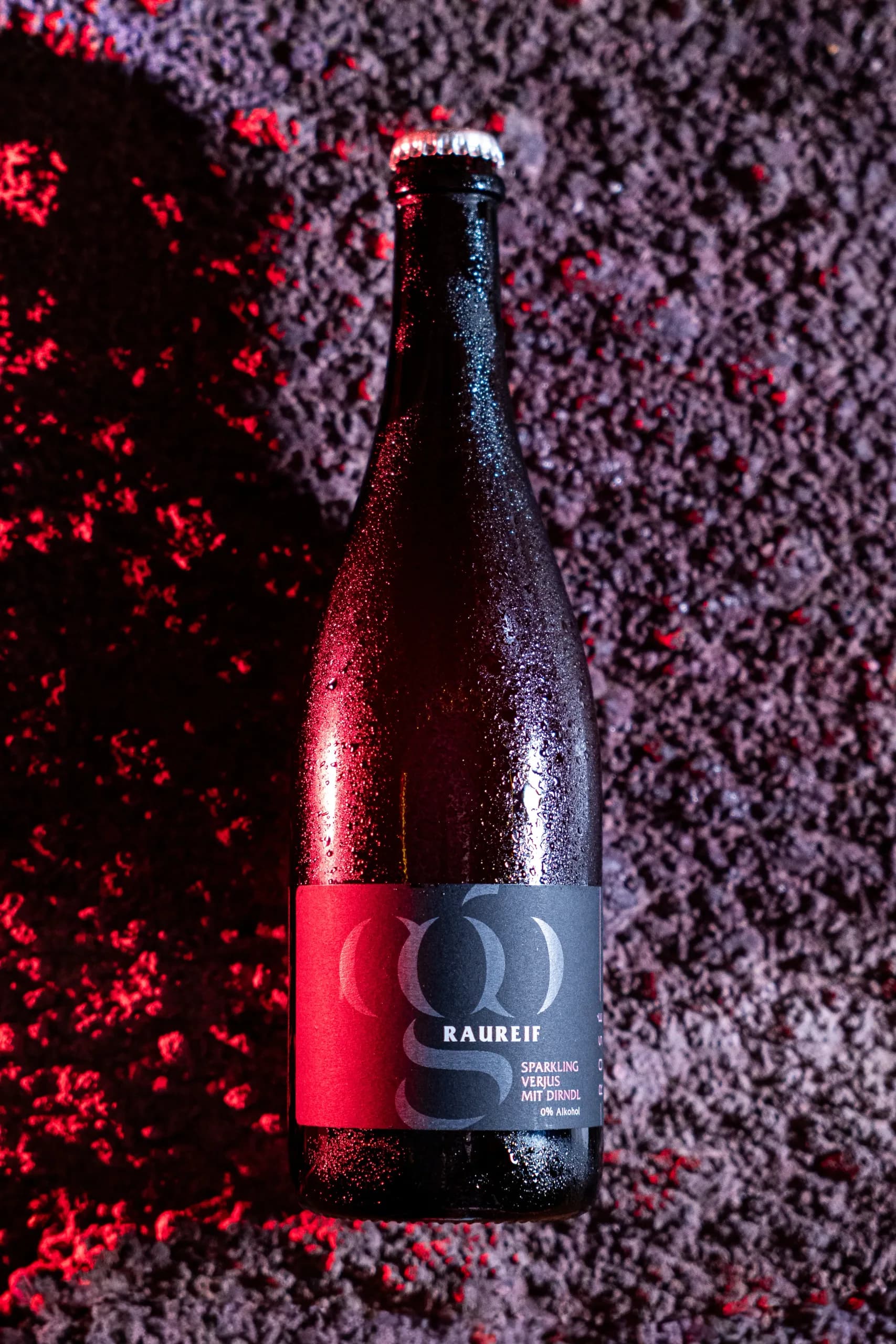 raureif spritzig non alcoholic getraenk